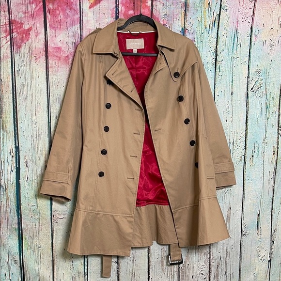 Banana Republic Trench Coat 12p - Picture 1 of 5